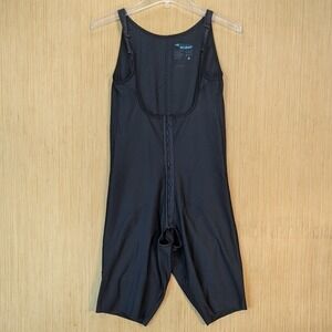 Marena Recovery Compression Bodysuit Black XL Post Surgical Shapewear